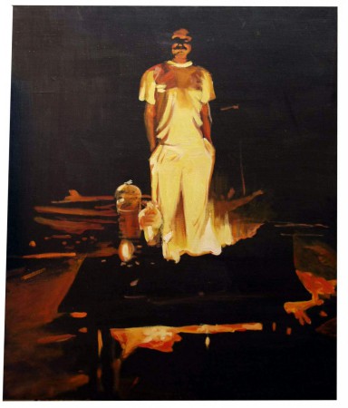 Önarckép 120x100cm